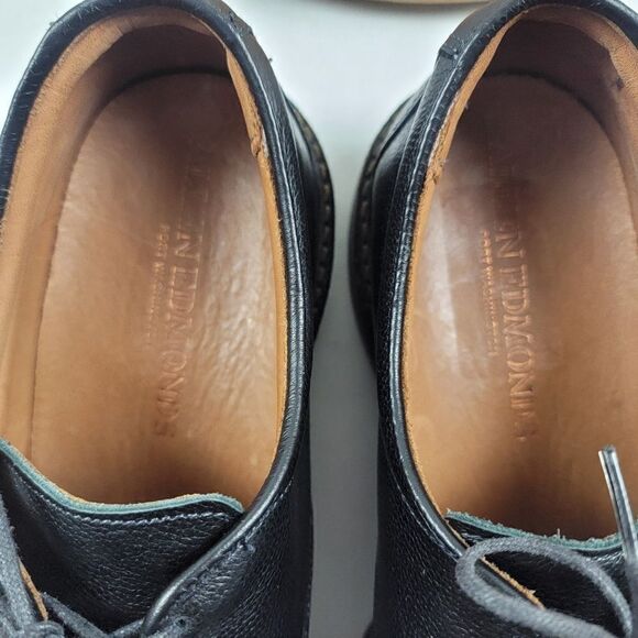 Allen Edmonds Wanderer Plain Toe‎ Oxfords Mens Black Dress Shoes Size 11.5 D main image 9